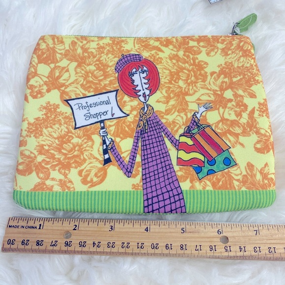NWT Dolly Mama Cosmetic Case Professional Shopper Tote Bag By Joey Inc 2007 Year - Picture 7 of 8